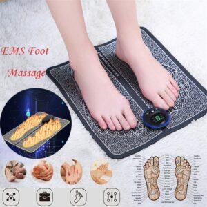 Ems Foot Massager - Electric Foot Massager Mat Foot - Muscle Stimulation Foot Massager Pad For All